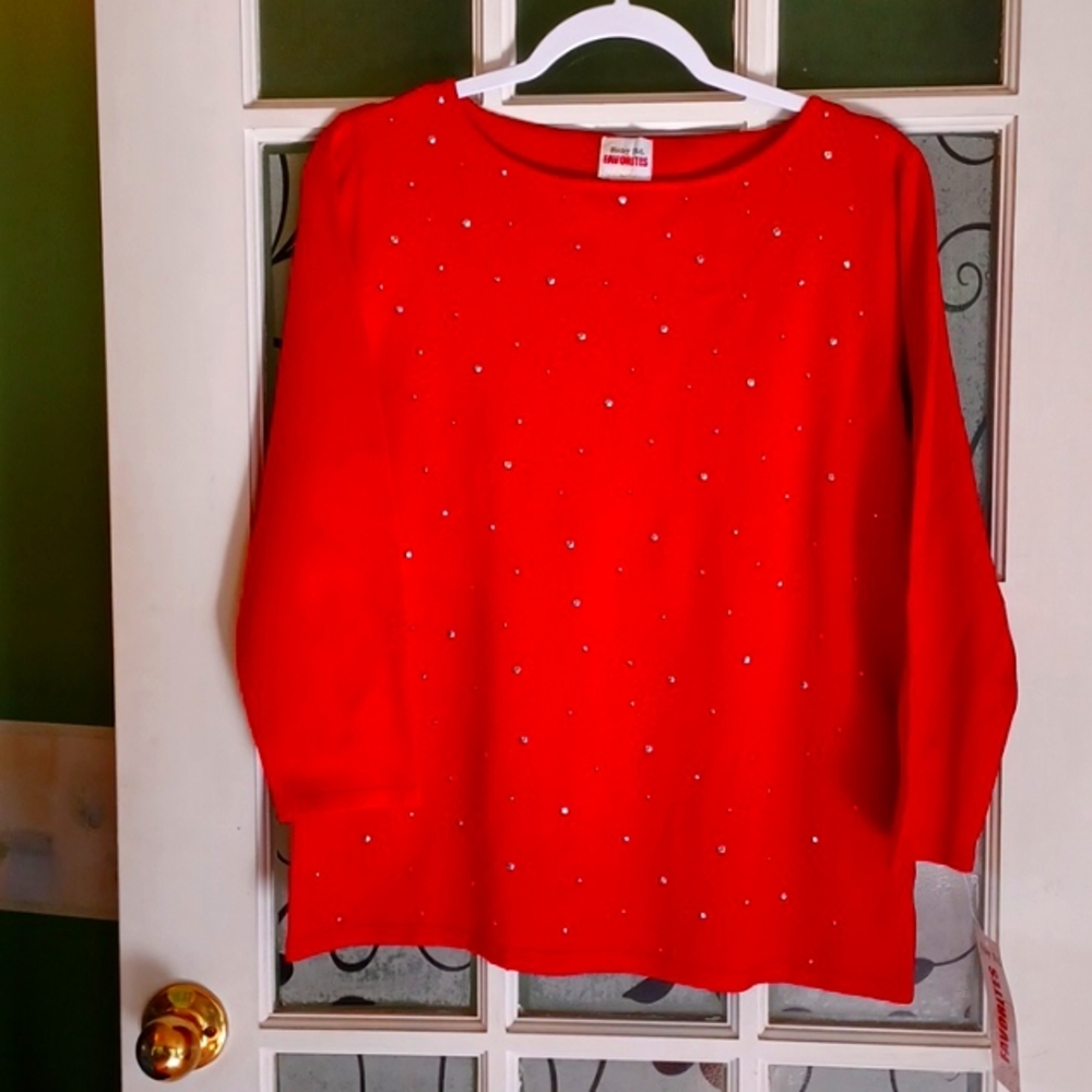 Ruby Rd. Favorites women's size xlarge red